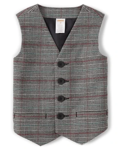 Boys Plaid Vest - Perfect Present