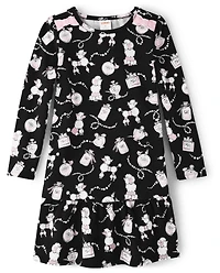 Girls Perfume Dress - Tres Chic