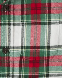 Boys Famille assortie à carreaux Button Up Shirt - Family Celebrations