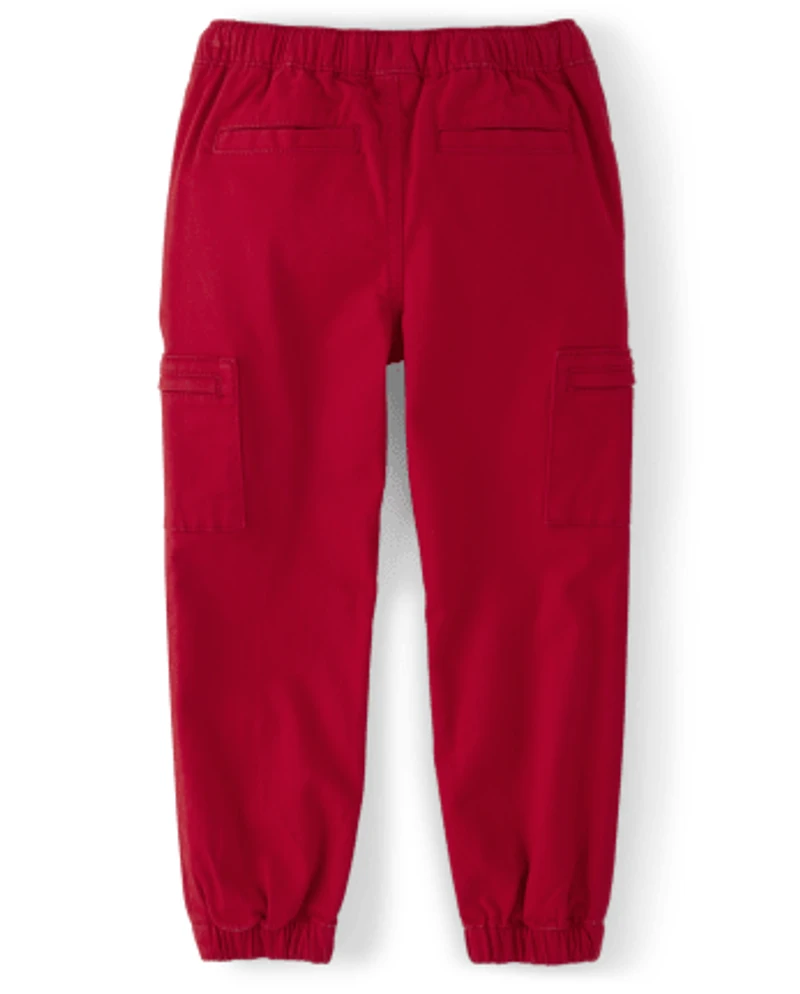 Boys Pull On Cargo Pants - London Calling
