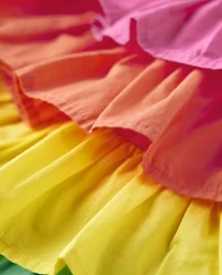 Girls Rainbow Tiered Skort - Festive Fruit