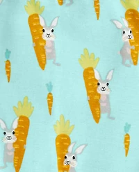 Boys Bunny Snug Fit Cotton Pajamas - Gymmies