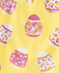 Girls Easter Egg Capri Leggings - Spring Celebrations