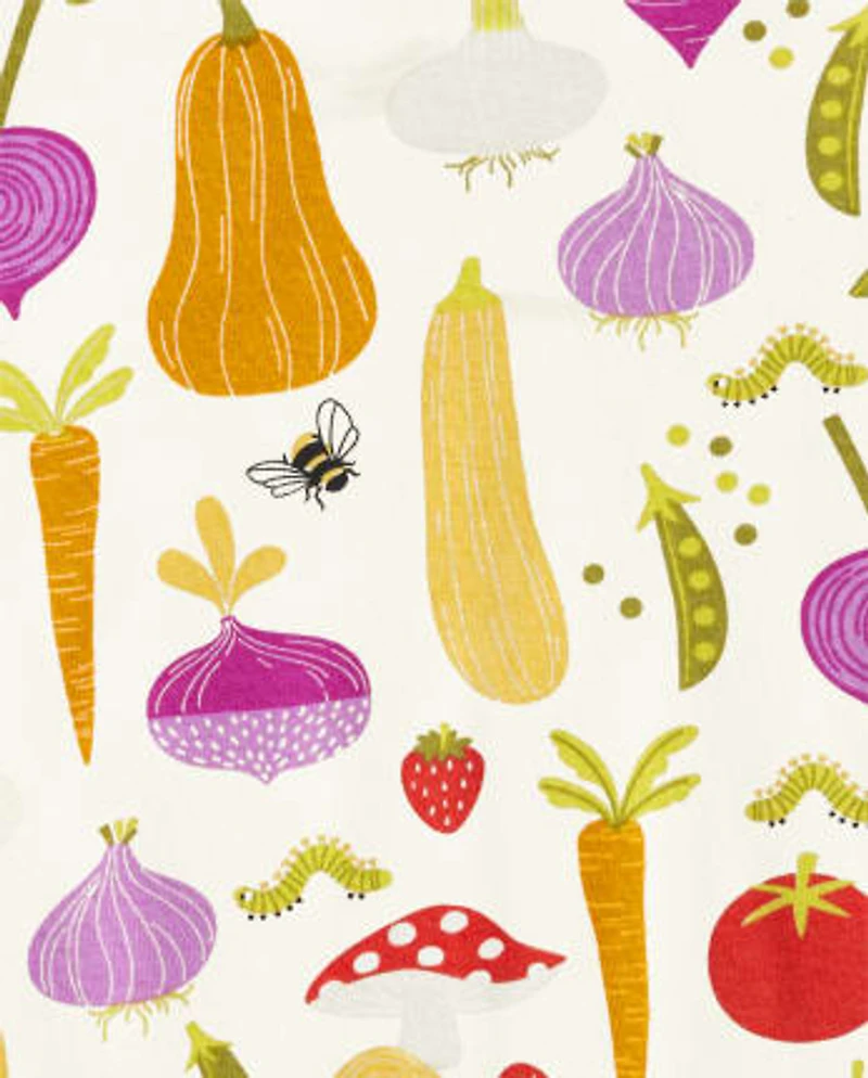 Kids Vegetable Snug Fit Cotton Pajamas - Gymmies