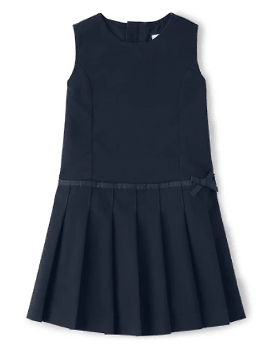 Pull plissé infroissable pour fille - Uniforme