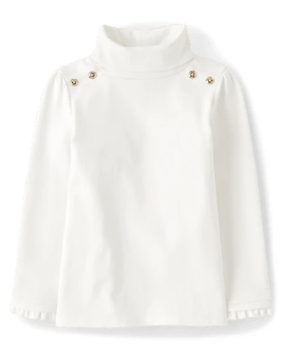 Girls Turtleneck Top - Little Essentials