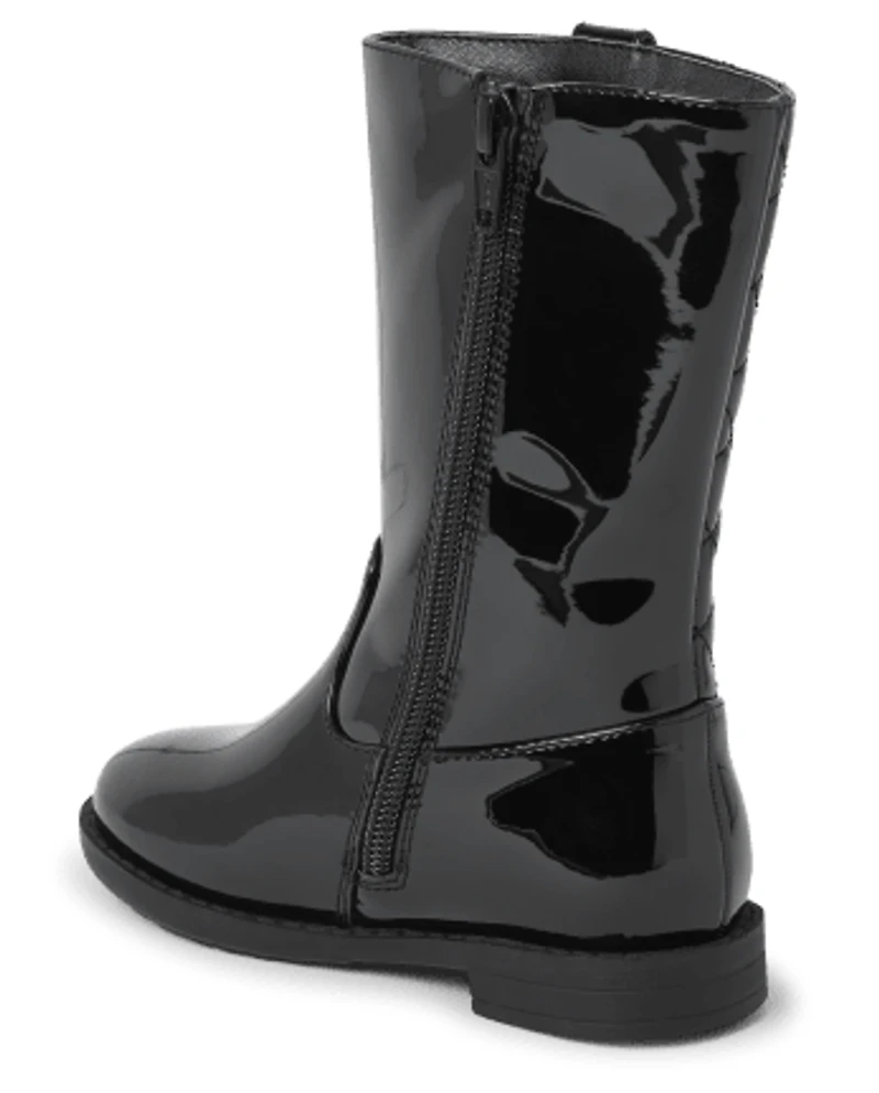 Girls Tall Riding Boots