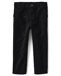 Boys Velvet Dress Pants - All Dressed Up