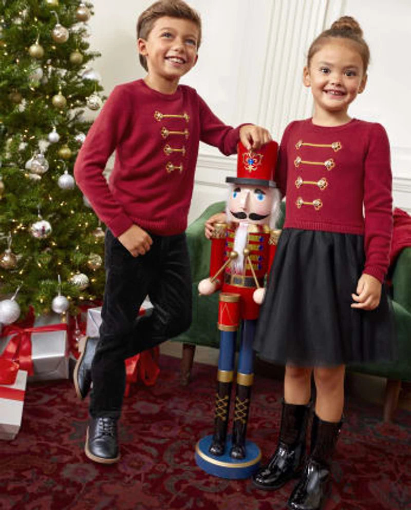 Boys Nutcracker Uniform Sweater
