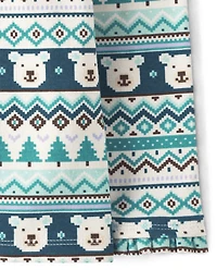 Girls Polar Bear Fairisle Turtleneck - Nordic Adventure