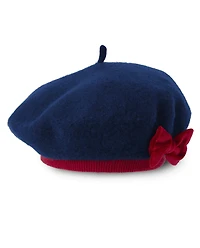 Girls Bow Beret - Parisian Chic