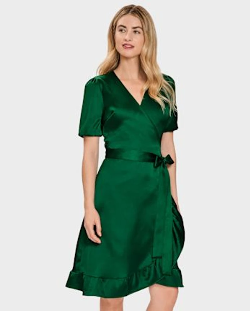 Femme Maman et moi Robe portefeuille à volants