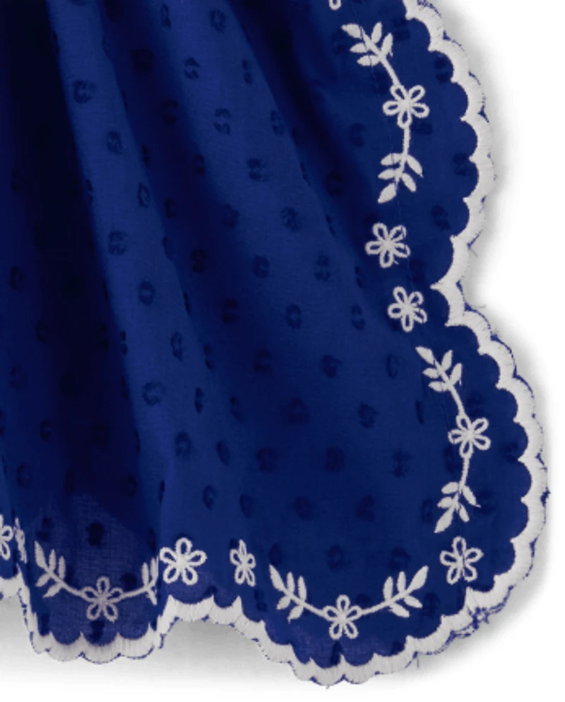 Girls Eyelet Cover-Up