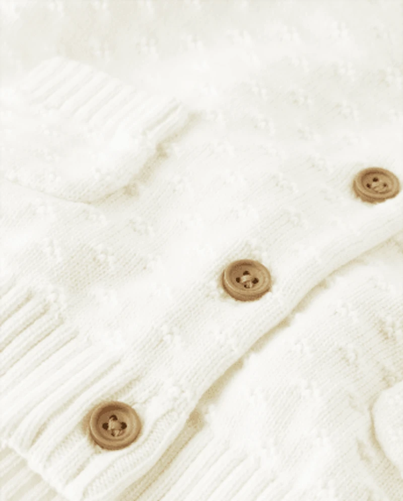 Baby Textured Cardigan - Homegrown by Gymboree