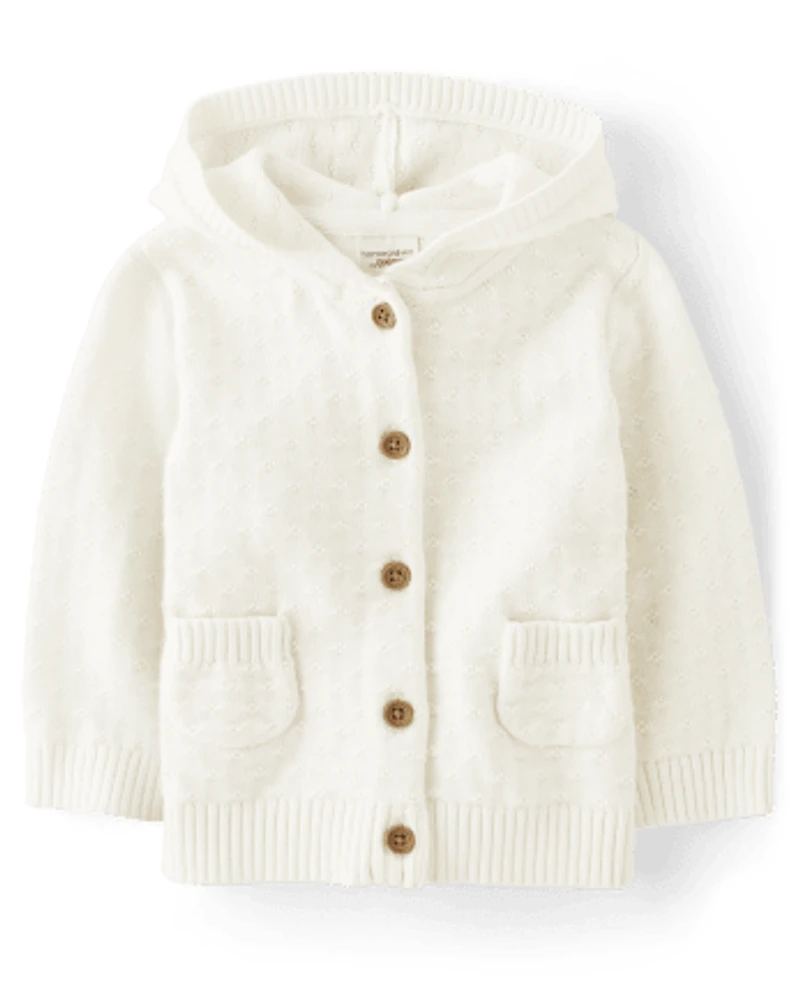 Baby Textured Cardigan - Homegrown by Gymboree