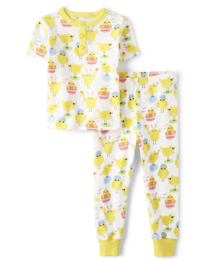 Kids Chick Snug Fit Cotton Pajamas - Gymmies