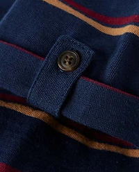 Boys Striped Henley Top - Classroom Cutie