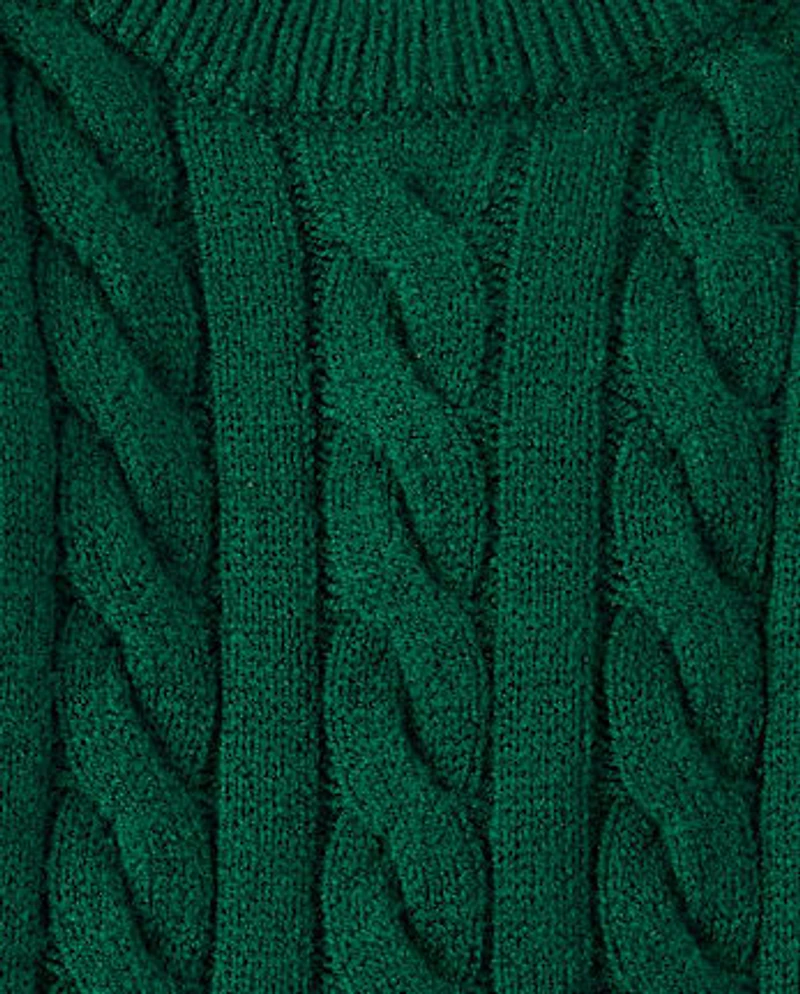 Baby Girls Cable Knit Sweater Dress - Homegrown by Gymboree