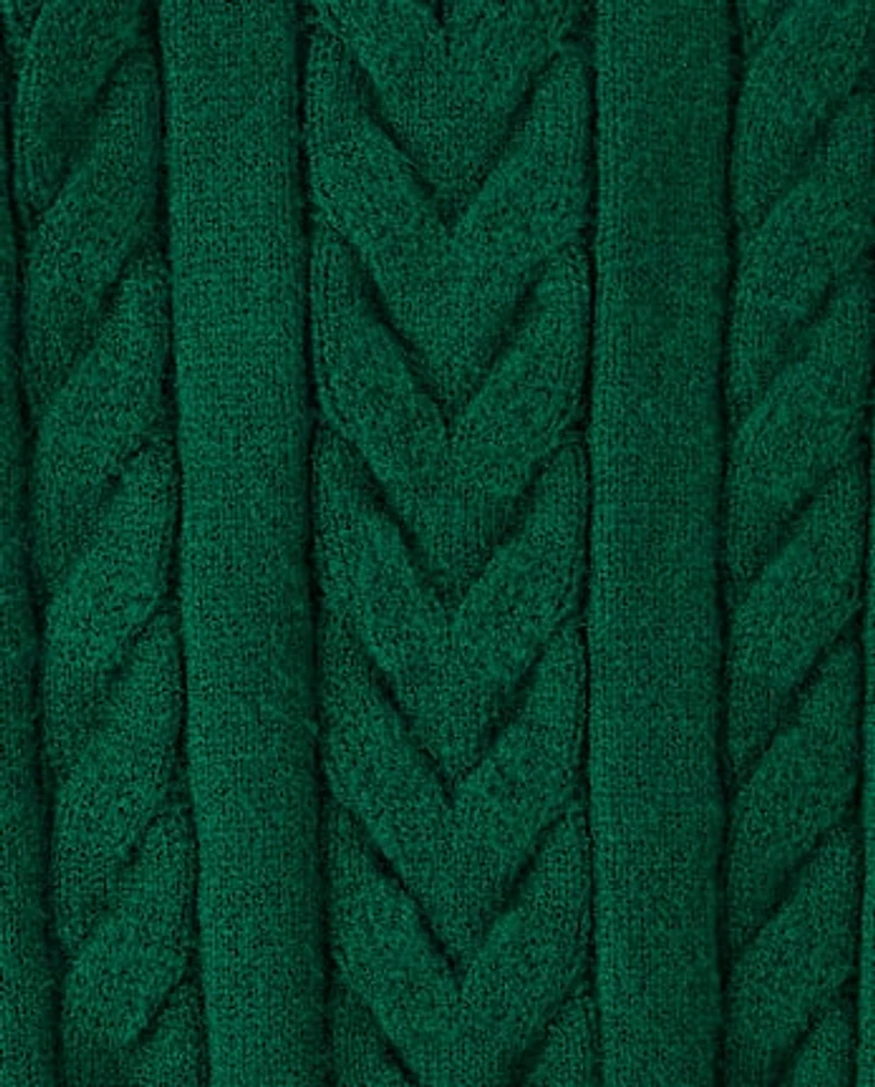 Baby Boys Cable Knit Sweater Romper - Homegrown by Gymboree