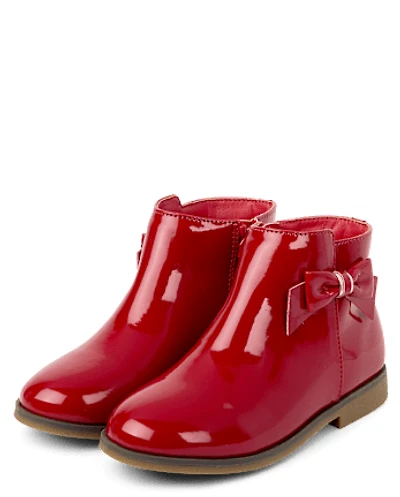 Girls Bow Booties - Little Essentials