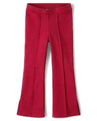 Girls Flare Ponte Jeggings - Holiday Express