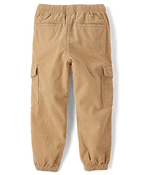Boys Cargo Jogger Pants - Little Snowflake