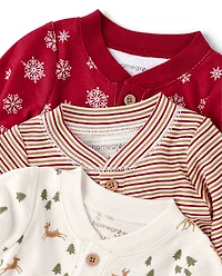 Baby Holiday Bodysuit 3-Pack - Homegrown by Gymboree