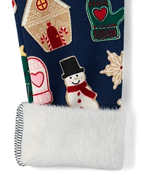 Girls Christmas Cozy Leggings