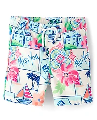 Boys Vacation Swim Trunks