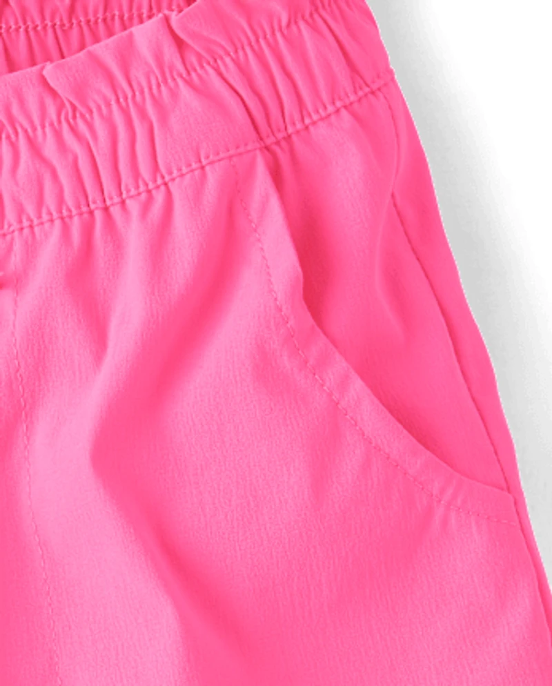 Girls Quick Dry Pull On Shorts - Little Essentials