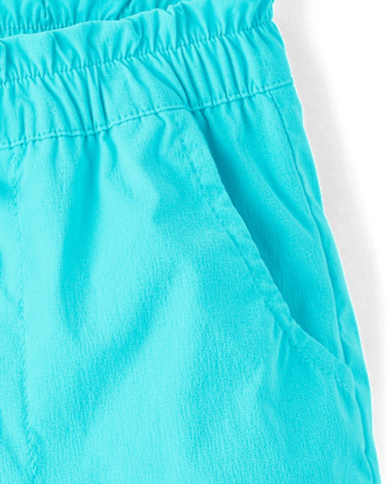 Girls Quick Dry Pull On Shorts - Little Essentials