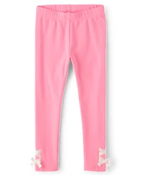 Girls Lace Up Leggings