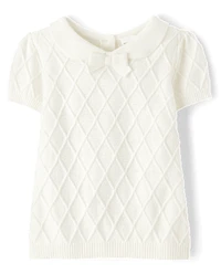 Pull Peter Pan Bow pour fille - Blue Belle