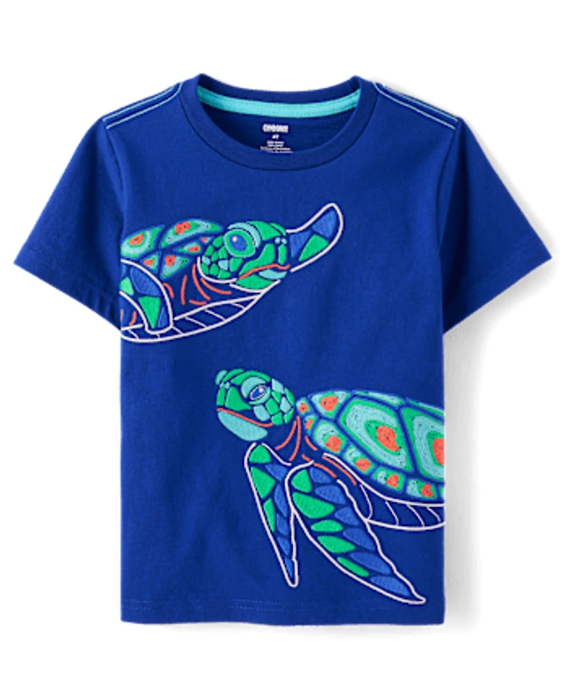Boys Embroidered Top