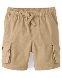 Boys Pull On Cargo Shorts - Little Essentials