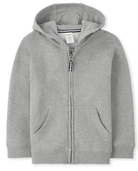 Boys Zip Up Hoodie And Jogger Pants 2-Piece Outfit Set