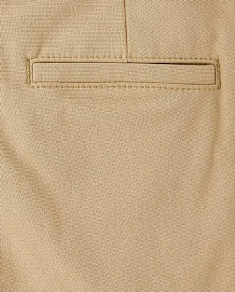 Boys Quick Dry Chino Shorts 2-Pack
