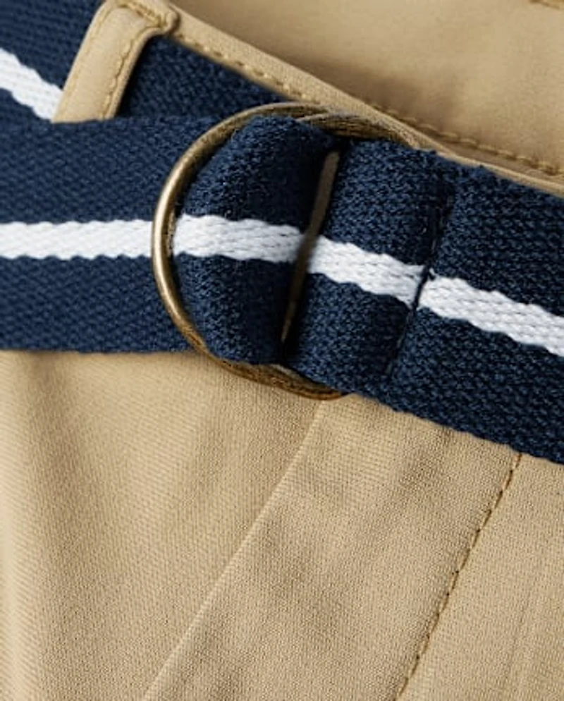 Boys Quick Dry Chino Pants 2-Pack