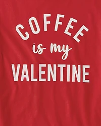 Womens Valentine's Day Graphic Sleep Tee