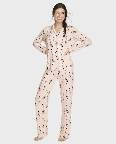 Womens Champagne Modal Pajamas