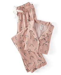 Womens Champagne Modal Pajamas