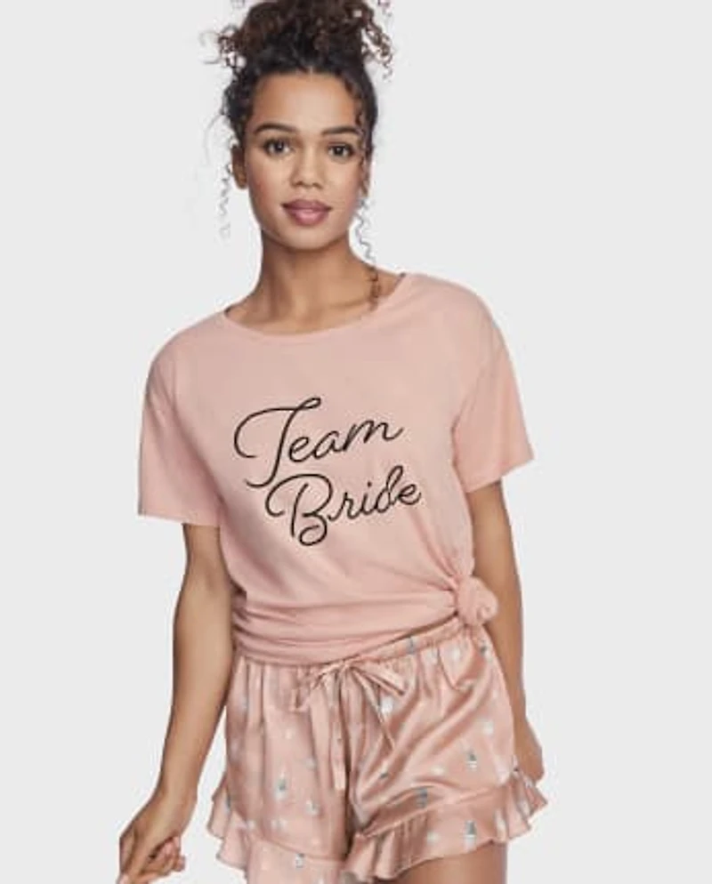 Womens Bridal Sleep Tee