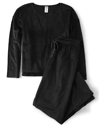 Womens Velour Pajamas