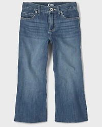 Tween Girls High Rise Cropped Flare Jeans