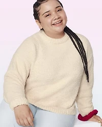 Tween Girls Cozy Marshmallow Sweater