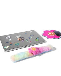 Tween Girls Flower Laptop Accessories 4-Piece Set
