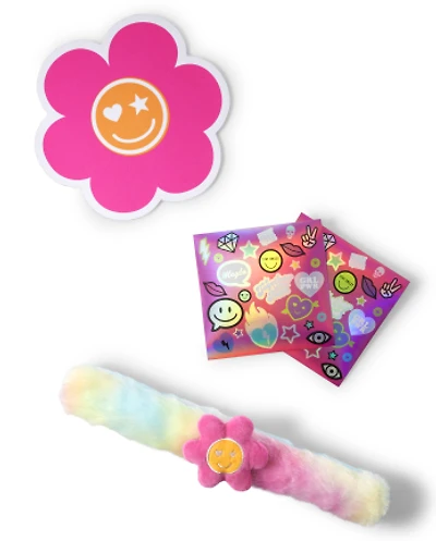 Tween Girls Flower Laptop Accessories 4-Piece Set