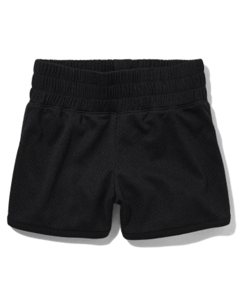 Tween Girls Mesh Dolphin Shorts