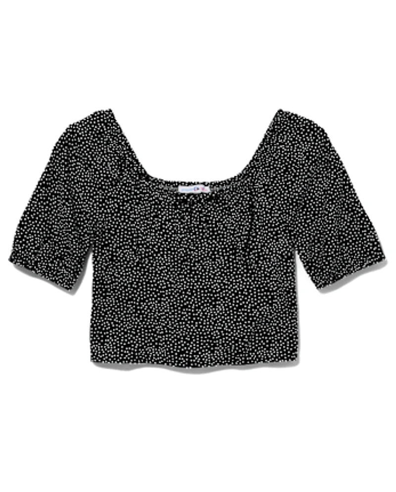 Tween Girls Puff Top
