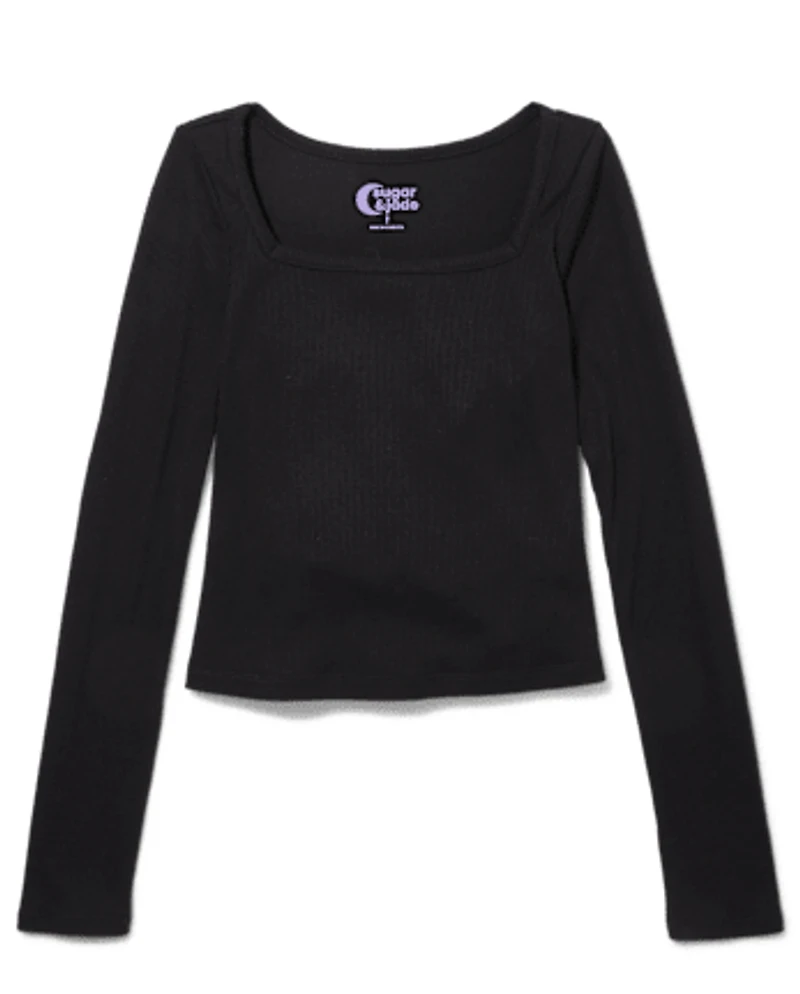 Tween Girls Ribbed Top